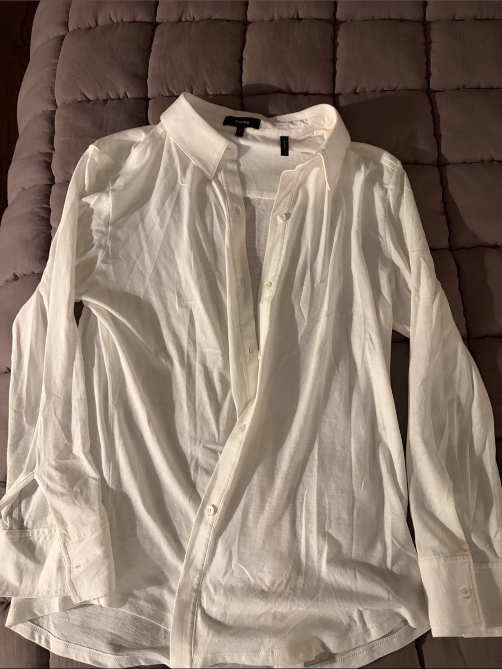 Light weight long sleeve button up